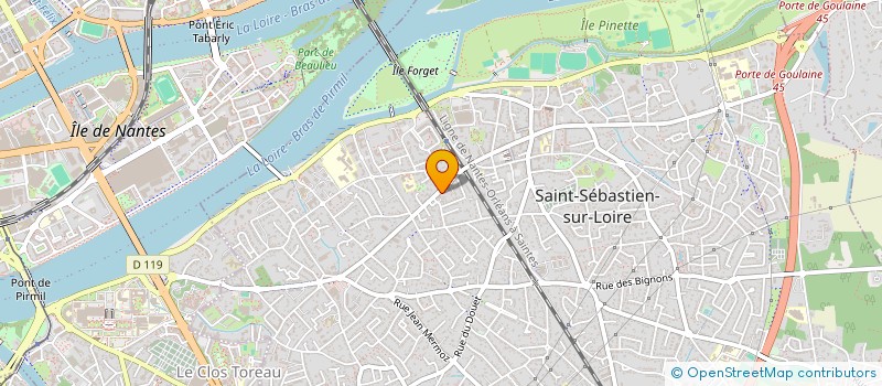 localisation de l'entreprise SCI NEAPOLIS à SAINT-SEBASTIEN-SUR-LOIRE