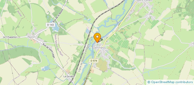 localisation de l'entreprise SCI NEAU & CO  DENNEVY