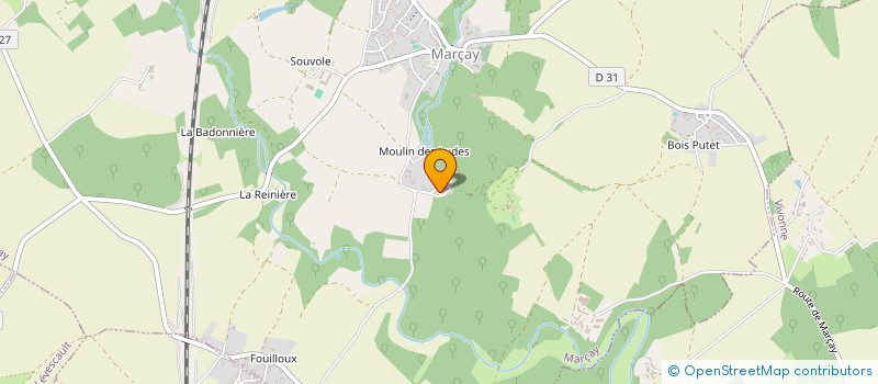 localisation de l'entreprise SCI NEBAS DEMI LUNE  MARCAY