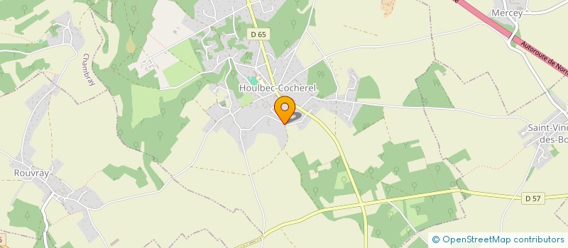 localisation de l'entreprise SCI NEBIT INVEST  HOULBEC-COCHEREL