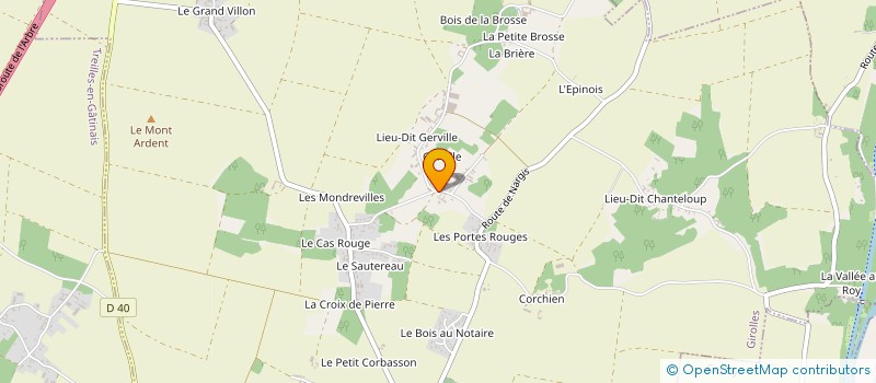 localisation de l'entreprise SCI NEBTY  GIROLLES
