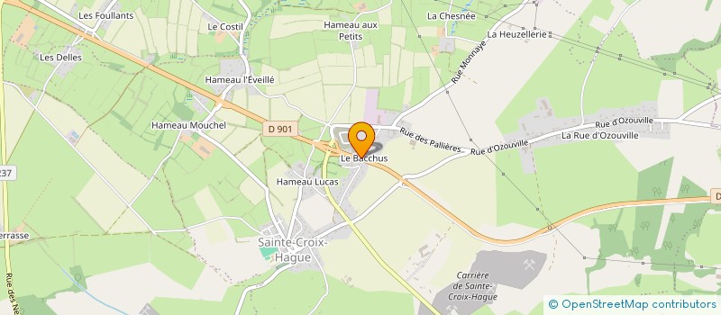 localisation de l'entreprise SCI NEC MERGITUR  LA HAGUE