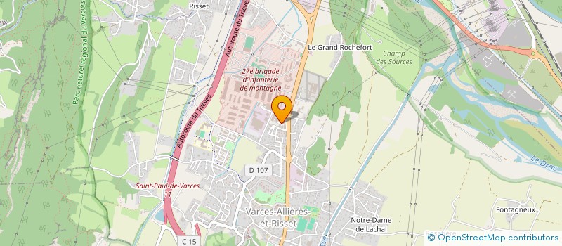 localisation de l'entreprise SCI NECA SAINT ANGE  VARCES-ALLIERES-ET-RISSET