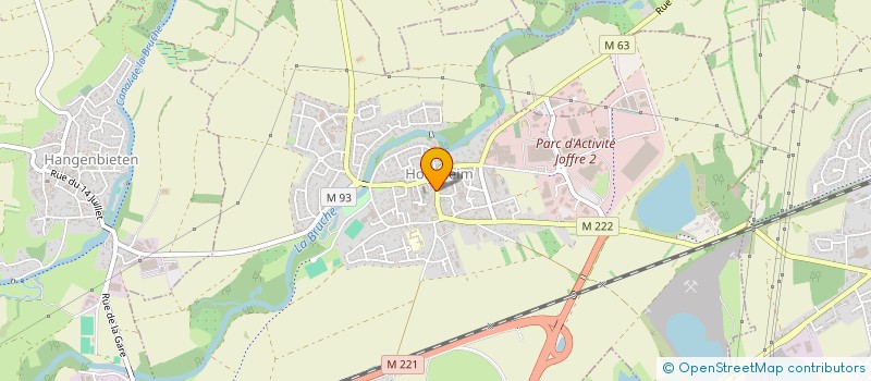 localisation de l'entreprise SCI NECATI  HOLTZHEIM