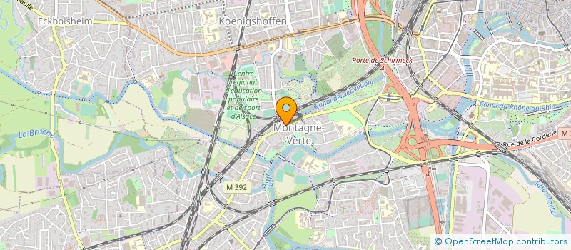 localisation de l'entreprise SCI NECIP à STRASBOURG