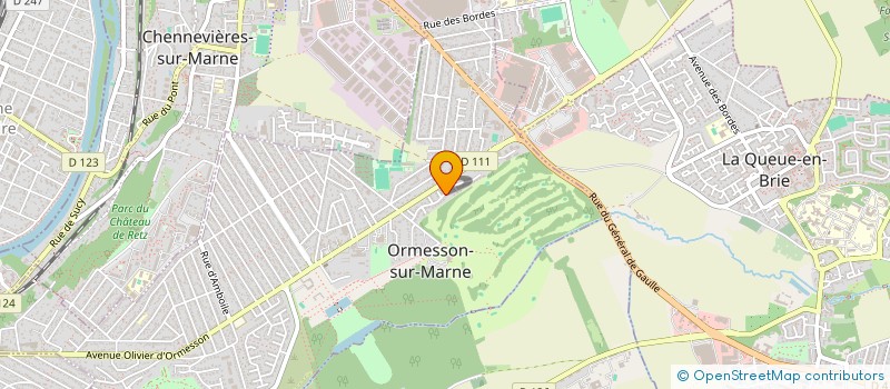 localisation de l'entreprise SCI NEDELJKOVIC  ORMESSON-SUR-MARNE