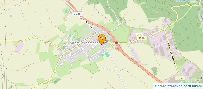 localisation de l'entreprise SCI NEDJAI  VILLERS-LA-MONTAGNE