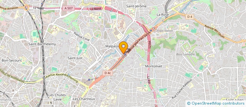 localisation de l'entreprise SCI NEDJMA à MARSEILLE