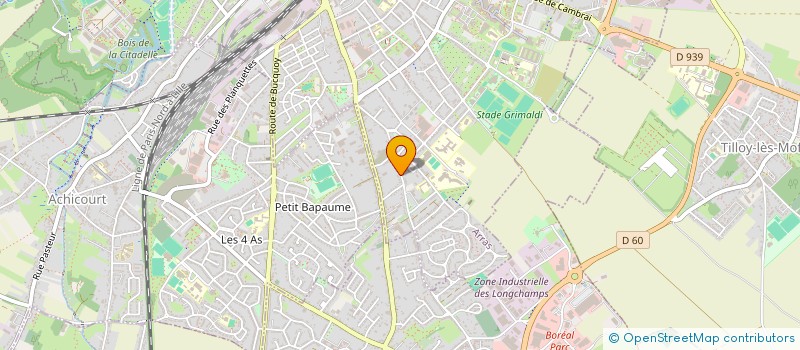 localisation de l'entreprise SCI NEDONCELLE à ARRAS