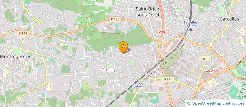 localisation de l'entreprise SCI NEE IMMO  GROSLAY