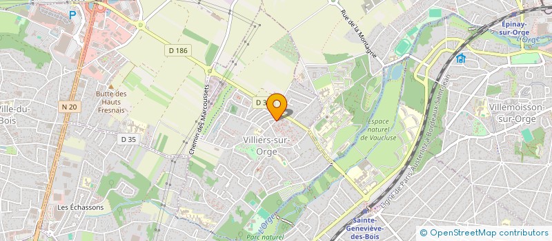 localisation de l'entreprise SCI NEED-EL-DGB  VILLIERS-SUR-ORGE