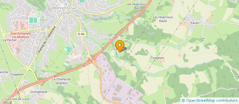 localisation de l'entreprise SCI NEELAMX  MONISTROL-SUR-LOIRE