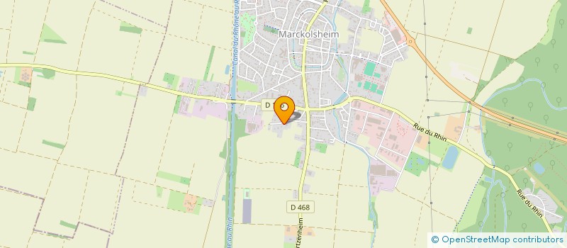 localisation de l'entreprise SCI NEF  MARCKOLSHEIM