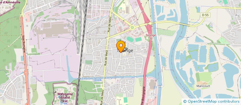 localisation de l'entreprise SCI NEF NAF à TALANGE