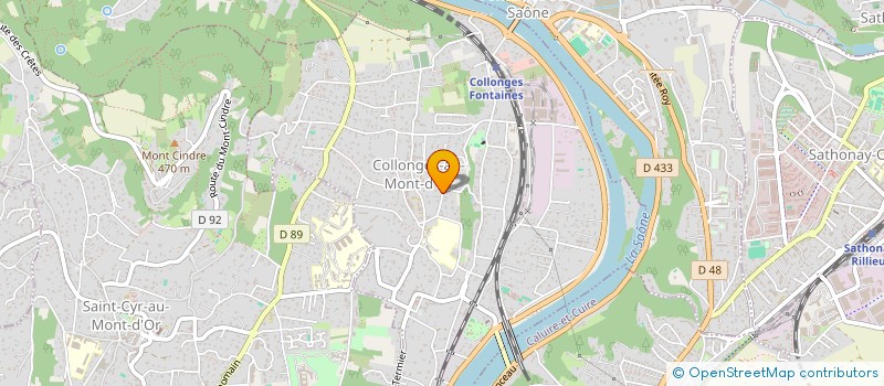 localisation de l'entreprise SCI NEFERTARI  COLLONGES-AU-MONT-D'OR