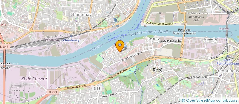 localisation de l'entreprise SCI NEFERTITI  REZE