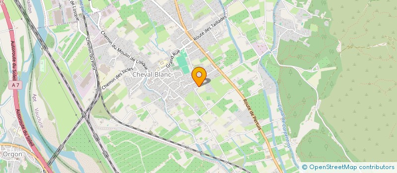 localisation de l'entreprise SCI NEFI  CHEVAL-BLANC