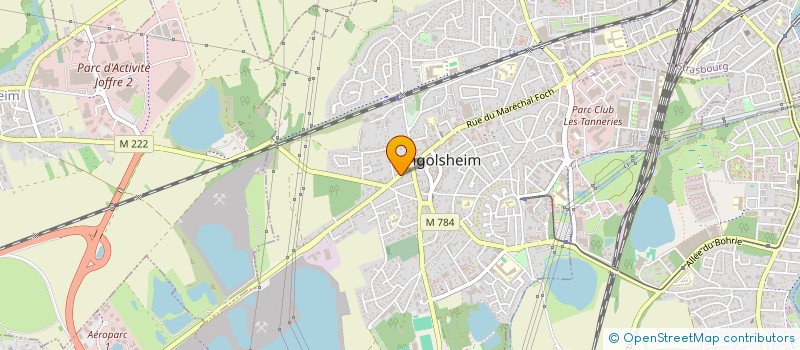 localisation de l'entreprise SCI NEFZI  LINGOLSHEIM