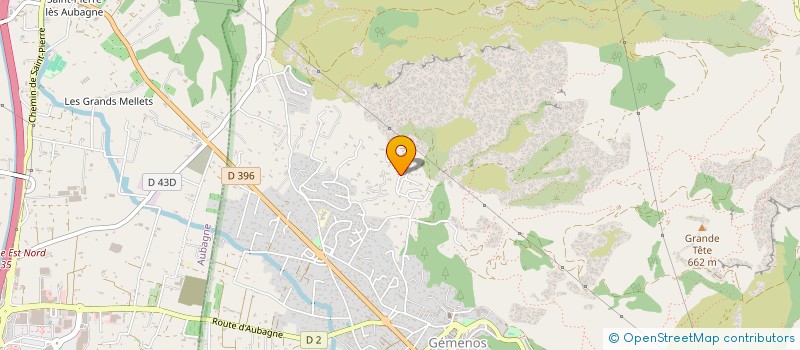 localisation de l'entreprise SCI NEGADIS 2  GEMENOS