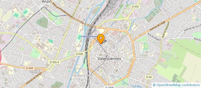 localisation de l'entreprise SCI NEGISHI JAPON  VALENCIENNES