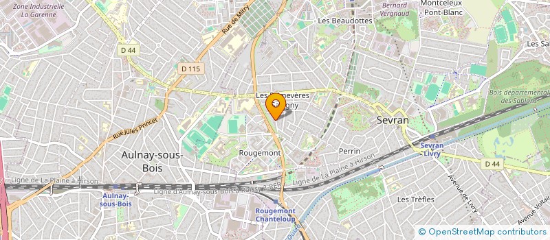 localisation de l'entreprise SCI NEGMA à SEVRAN