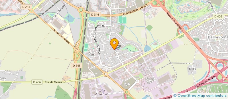 localisation de l'entreprise SCI NEGOCIUM  SERRIS