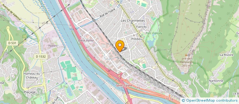 localisation de l'entreprise SCI NEGOPIERRE  SAINT-EGREVE