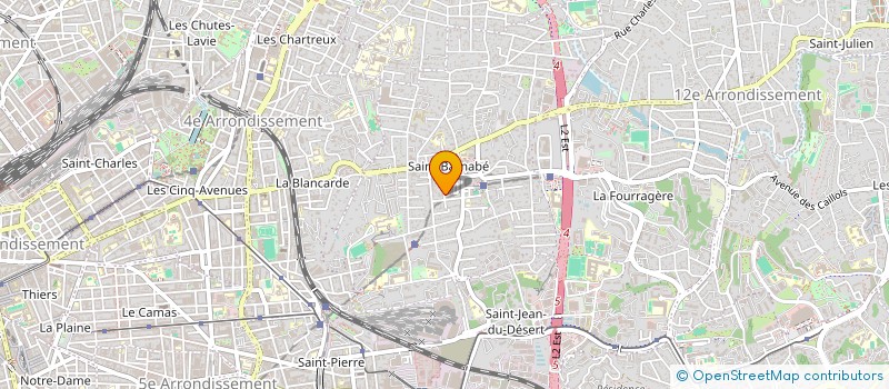 localisation de l'entreprise SCI NEGREL-VANNUCCI à MARSEILLE