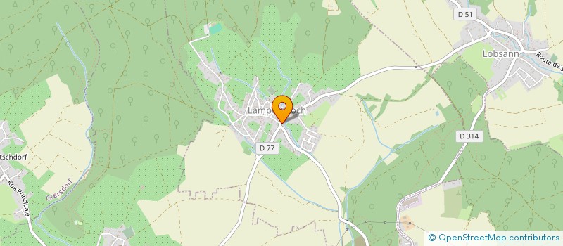 localisation de l'entreprise SCI NEGW  LAMPERTSLOCH