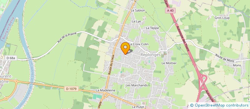 localisation de l'entreprise SCI NEIGE à REPLONGES
