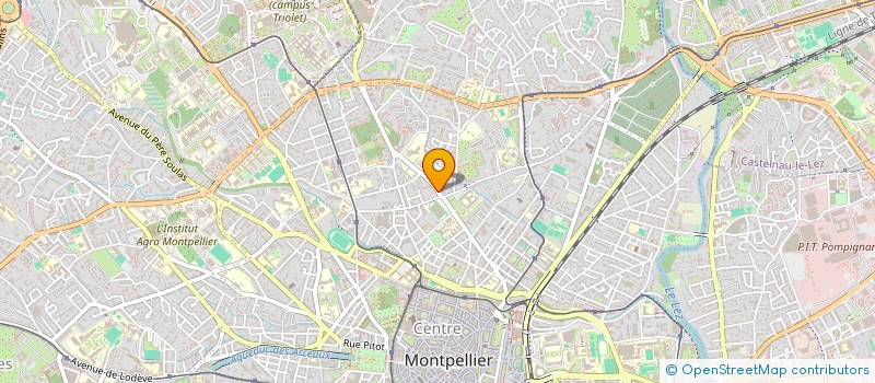localisation de l'entreprise SCI NEIGE à MONTPELLIER