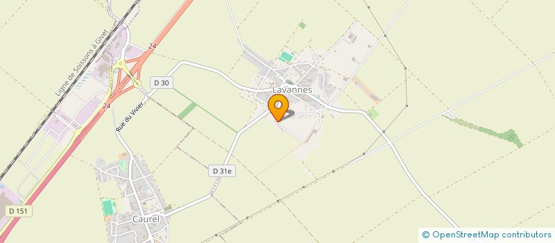 localisation de l'entreprise SCI NEIGE CORDIER  LAVANNES