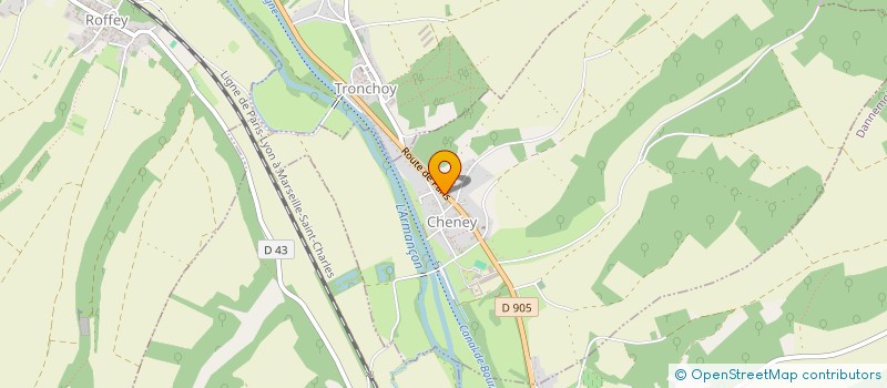 localisation de l'entreprise SCI NEIL  CHENEY