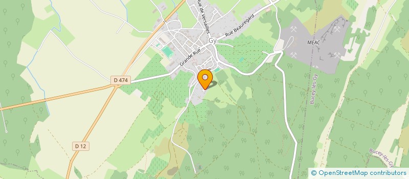 localisation de l'entreprise SCI NEISS  GY