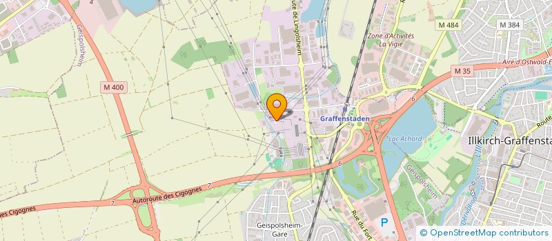 localisation de l'entreprise SCI NEIVA  GEISPOLSHEIM