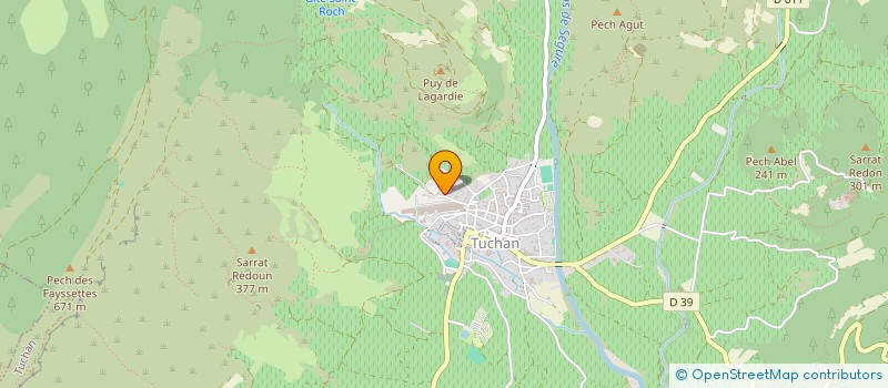 localisation de l'entreprise SCI NEIX  TUCHAN