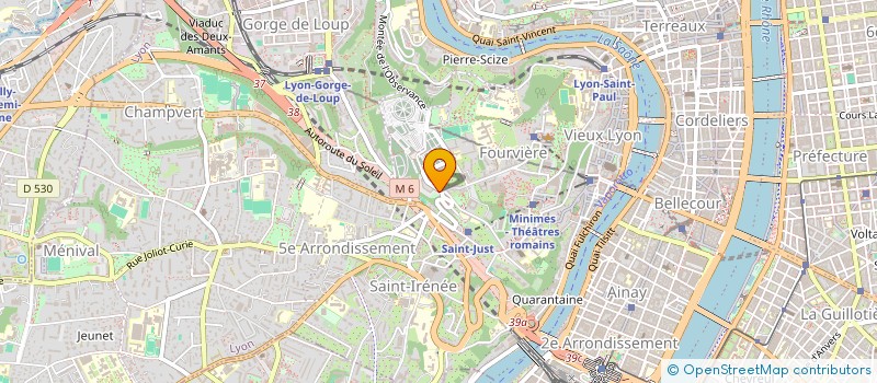 localisation de l'entreprise SCI NEJ  LYON