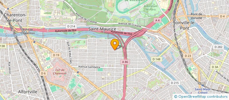 localisation de l'entreprise SCI NEJ à MAISONS-ALFORT