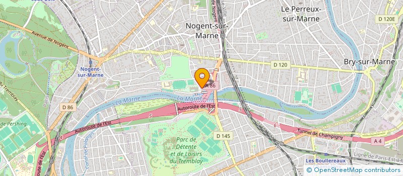 localisation de l'entreprise SCI NEJADE à NOGENT-SUR-MARNE