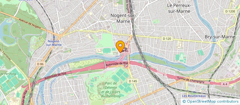 localisation de l'entreprise SCI NEJADE IMMO  NOGENT-SUR-MARNE