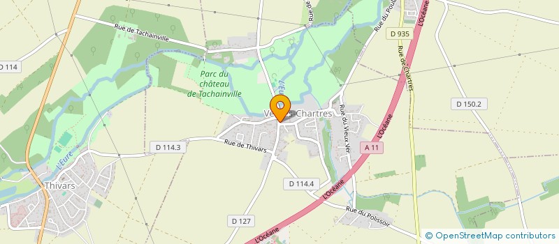 localisation de l'entreprise SCI NEKO 28 à VER-LES-CHARTRES