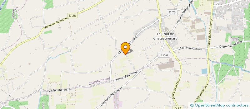 localisation de l'entreprise SCI NEL à CHATEAURENARD