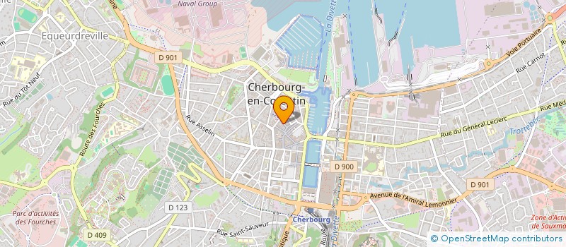 localisation de l'entreprise SCI NEL à CHERBOURG-EN-COTENTIN