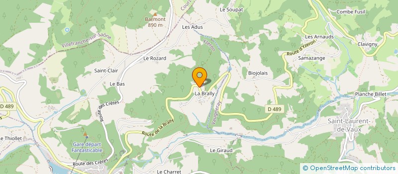 localisation de l'entreprise SCI NELA  YZERON