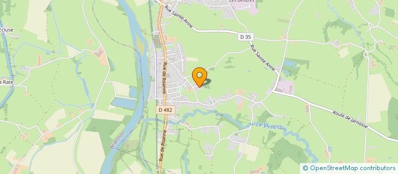 localisation de l'entreprise SCI NELAMBRA  POUILLY-SOUS-CHARLIEU