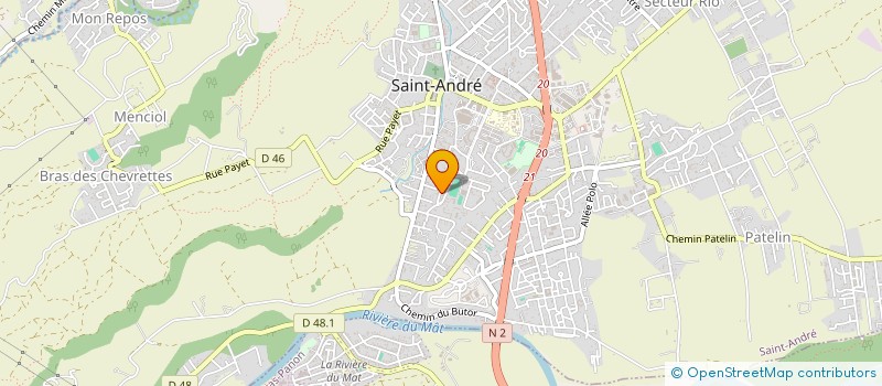 localisation de l'entreprise SCI NELAYA à SAINT-ANDRE