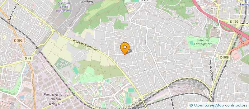 localisation de l'entreprise SCI NELIA  ARGENTEUIL