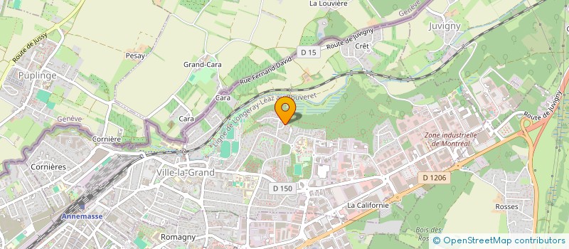 localisation de l'entreprise SCI NELIA  VILLE-LA-GRAND