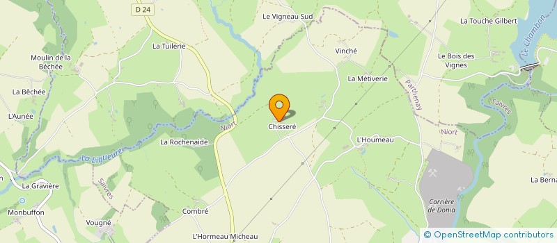 localisation de l'entreprise SCI NELLY  AZAY-LE-BRULE