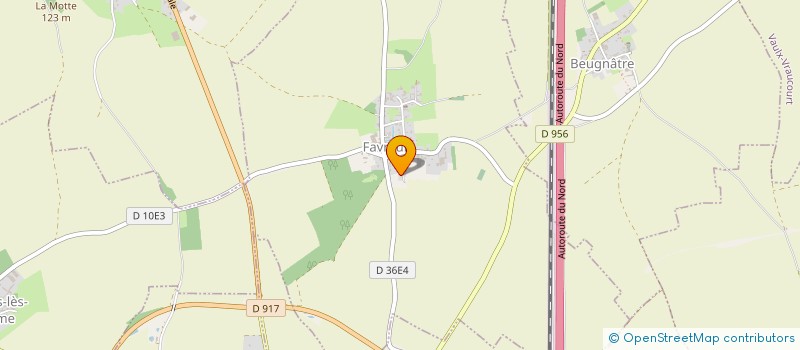 localisation de l'entreprise SCI NELLY  FAVREUIL